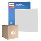 Mehrfachpackung 4x Philips LED Panel CoreLine RC132V 26W 3600lm - 840  | 60x60cm - UGR