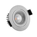 LED-Spot Leda schwenkbar Aluminium 6W 400lm 36D - 927 | Ausschnitt 83mm - IP44 - Höchste Farbwiedergabe - Dimmbar LED-Spot Leda schwenkbar Aluminium 6W 400lm 36D - 927 | Ausschnitt 83mm - IP44 - Höchste Farbwiedergabe - Dimmbar