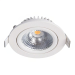 LED schwenkbar Spot Weiß Rund 6W 520lm 60D - 927 | 85mm - IP54 - Dimmbar - Höchste Farbwiedergabe LED schwenkbar Spot Weiß Rund 6W 520lm 60D - 927 | 85mm - IP54 - Dimmbar - Höchste Farbwiedergabe