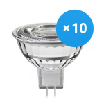 Mehrfachpackung 10x LED-Spot GU5.3 MR16 7.5W 621lm 36D - 830 | Dimmbar - Ersatz für 50W Mehrfachpackung 10x LED-Spot GU5.3 MR16 7.5W 621lm 36D - 830 | Dimmbar - Ersatz für 50W