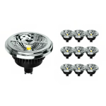 Mehrfachpackung 10x LED-Spot GU10 AR111 12W 600lm 40D - 927  | Höchste Farbwiedergabe - Dimmbar - Ersatz für 80W Mehrfachpackung 10x LED-Spot GU10 AR111 12W 600lm 40D - 927  | Höchste Farbwiedergabe - Dimmbar - Ersatz für 80W