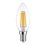 LED E14 Kerze Fadenlampe Klar 4.5W 470lm - 827 | Ersatz für 40W LED E14 Kerze Fadenlampe Klar 4.5W 470lm - 827 | Ersatz für 40W