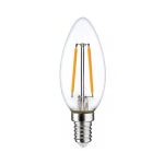 LED E14 Kerze Fadenlampe Klar 2.5W 250lm - 827 | Dimmbar - Ersatz für 25W LED E14 Kerze Fadenlampe Klar 2.5W 250lm - 827 | Dimmbar - Ersatz für 25W