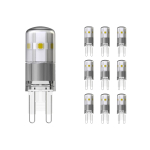 Mehrfachpackung 10x LED Capsule G9 1.9W 200lm - 827 | Ersatz für 20W Mehrfachpackung 10x LED Capsule G9 1.9W 200lm - 827 | Ersatz für 20W
