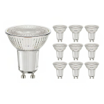 Mehrfachpackung 10x Budgetlight LED-Spot GU10 PAR16 4W 345lm 36D - 830 Warmweiß | Ersatz für 50W Mehrfachpackung 10x Budgetlight LED-Spot GU10 PAR16 4W 345lm 36D - 830 Warmweiß | Ersatz für 50W