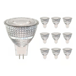 Mehrfachpackung 10x LED-Spot GU5.3 MR16 6.1W 621lm 36D - 830 | Ersatz für 50W Mehrfachpackung 10x LED-Spot GU5.3 MR16 6.1W 621lm 36D - 830 | Ersatz für 50W