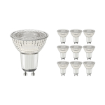 Mehrfachpackung 10x LED-Spot GU10 PAR16 4W 345lm 36D - 930 Warmweiß | Höchste Farbwiedergabe - Dimmbar - Ersatz für 50W Mehrfachpackung 10x LED-Spot GU10 PAR16 4W 345lm 36D - 930 Warmweiß | Höchste Farbwiedergabe - Dimmbar - Ersatz für 50W