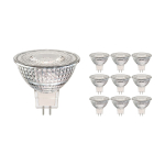 Mehrfachpackung 10x LED Spot G53LED Spot 12V GU5.3 7.5W 830 60D 621lm | Dimmbar - Warmweiß - Ersatz für 50W Mehrfachpackung 10x LED Spot G53LED Spot 12V GU5.3 7.5W 830 60D 621lm | Dimmbar - Warmweiß - Ersatz für 50W