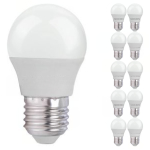Mehrfachpackung 10x Classic LED E27 Kugel Fadenlampe Klar 4.5W 470lm - 827  | Ersatz Für 40W Mehrfachpackung 10x Classic LED E27 Kugel Fadenlampe Klar 4.5W 470lm - 827  | Ersatz Für 40W