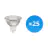 Mehrfachpackung 25x LED-Spot GU5.3 MR16 4.4W 345lm 12V 36D - 827  | Dimmbar - Ersatz für 35W