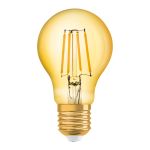 Osram Vintage 1906 LED E27 Poire Filament Dorée 4W 410lm - 824  | Remplacement 40W Osram Vintage 1906 LED E27 Poire Filament Dorée 4W 410lm - 824  | Remplacement 40W
