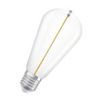 Osram Vintage 1906 LED E27 Special Filament Claire Edison 2.2W 150lm - 827  | Remplacement 15W Osram Vintage 1906 LED E27 Special Filament Claire Edison 2.2W 150lm - 827  | Remplacement 15W