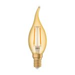 Ledvance Vintage 1906 LED E14 Bougie Dorée 1.5W 120lm - 824- | Remplacement 15W Ledvance Vintage 1906 LED E14 Bougie Dorée 1.5W 120lm - 824- | Remplacement 15W
