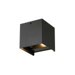 D'Lite LED Applique Murale Elingen Aluminium Noir 4.9W 480lm - 830  | Détecteur De Mouvement D'Lite LED Applique Murale Elingen Aluminium Noir 4.9W 480lm - 830  | Détecteur De Mouvement