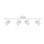 D'Lite Spot Beitem Métal Dépolie Blanc FSC Bois | Convient Pour 4x GU10 D'Lite Spot Beitem Métal Dépolie Blanc FSC Bois | Convient Pour 4x GU10