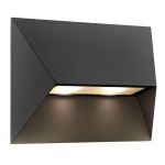 Nordlux Pontio Applique Murale Aluminium Noir | IP54 - Convient pour 2x GU10 Nordlux Pontio Applique Murale Aluminium Noir | IP54 - Convient pour 2x GU10