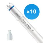 Lot 10x Philips Tube LED T8 MASTER (EM/Direct 230V) High Output 18.2W 3100lm - 840 Blanc Froid | 150cm - Équivalent 58W Lot 10x Philips Tube LED T8 MASTER (EM/Direct 230V) High Output 18.2W 3100lm - 840 Blanc Froid | 150cm - Équivalent 58W
