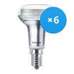 Lot 6x Philips Corepro LED Spot E14 R50 2.8W 210lm 36D - 827 Blanc Très Chaud | Équivalent 40W Lot 6x Philips Corepro LED Spot E14 R50 2.8W 210lm 36D - 827 Blanc Très Chaud | Équivalent 40W