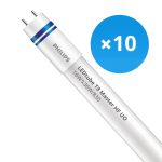Lot 10x Philips Tube LED T8 MASTER (HF) Ultra Output 16W 2350lm - 830 Blanc Chaud | 120cm - Dimmable - Équivalent 36W Lot 10x Philips Tube LED T8 MASTER (HF) Ultra Output 16W 2350lm - 830 Blanc Chaud | 120cm - Dimmable - Équivalent 36W