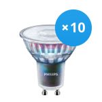 Lot 10x Philips MASTER LED Spot ExpertColor GU10 PAR16 5.5W 400lm 36D - 940 Blanc Froid | Meilleur rendu des couleurs - Dimmable - Équivalent 50W Lot 10x Philips MASTER LED Spot ExpertColor GU10 PAR16 5.5W 400lm 36D - 940 Blanc Froid | Meilleur rendu des couleurs - Dimmable - Équivalent 50W