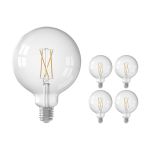 Lot 5x Calex Smart Tuya Wifi E27 Globe Filament 7.5W 1055lm - 818-830 Accordable Blanc | Dimmable - Remplacement 75W  Lot 5x Calex Smart Tuya Wifi E27 Globe Filament 7.5W 1055lm - 818-830 Accordable Blanc | Dimmable - Remplacement 75W