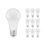 Lot 10x Ledvance CLASSIC LED E27 Poire Dépolie 8.5W 806lm - 840  | Remplacement 60W Lot 10x Ledvance CLASSIC LED E27 Poire Dépolie 8.5W 806lm - 840  | Remplacement 60W