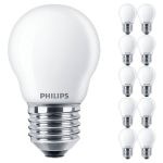 Lot 10x Philips Master Value LED Lustre E27 Boule Dépolie 3.4W 470lm - 927 Blanc Très Chaud | Meilleur rendu des couleurs - Dimmable - Équivalent 40W Lot 10x Philips Master Value LED Lustre E27 Boule Dépolie 3.4W 470lm - 927 Blanc Très Chaud | Meilleur rendu des couleurs - Dimmable - Équivalent 40W