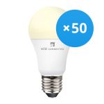 Lot 50x WiZ Smart LED E27 Poire Dépolie 9W 806lm - 827 Blanc Très Chaud | Dimmable - Remplacement 60W Lot 50x WiZ Smart LED E27 Poire Dépolie 9W 806lm - 827 Blanc Très Chaud | Dimmable - Remplacement 60W