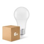 Lot 6x Ledvance Classic LED E27 Poire Dépolie 8.8W 806lm - 827  | Dimmable - Remplacement 60W Lot 6x Ledvance Classic LED E27 Poire Dépolie 8.8W 806lm - 827  | Dimmable - Remplacement 60W