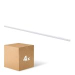 Lot 4x Réglette LED V2.0 19W 2370lm - 830-865 CCT | 150cm