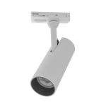 1-Phase Rail Spot Blanc Cylindre  10W 700lm - 827  1-Phase Rail Spot Blanc Cylindre  10W 700lm - 827