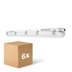 Lot 6x Ledvance Réglette LED Étanche Imperméable Value 40W 4800lm - 840  | 120cm  Lot 6x Ledvance Réglette LED Étanche Imperméable Value 40W 4800lm - 840  | 120cm