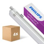 Lot 4x Philips Réglette LED Étanche Ledinaire WT065C 30/53W 4100/6800lm - 840  | 150cm Lot 4x Philips Réglette LED Étanche Ledinaire WT065C 30/53W 4100/6800lm - 840  | 150cm