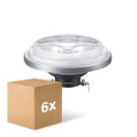 Lot 6x Philips MASTER Spot LED G53 AR111 10.8W 620lm 9D - 930  | Meilleur Rendu De Couleur - Dimmable - Remplacement 50W Lot 6x Philips MASTER Spot LED G53 AR111 10.8W 620lm 9D - 930  | Meilleur Rendu De Couleur - Dimmable - Remplacement 50W