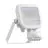 Ledvance Projecteur LED Aluminium Blanc 8W 1200lm 100D - 840  | IP65 - Détecteur De Mouvement Et De Lumière - Symétrique