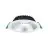 Sylvania Spot Encastrable LED Insaver 205/225 Multipower Aluminium Blanc 16W 1950lm 70D - 830 Blanc Chaud | Diamètre 205mm - IP44