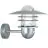 Nordlux Agger Applique Murale Échantillon et Verre Gris | IP54 - Détecteur de Mouvement et de Lumière - Convient pour E27