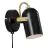 Nordlux Applique Murale Lotus Métal Noir | E14