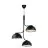 DFTP by Nordlux Suspension Luminaire Tullio Métal Noir | E14