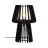 Nordlux Lampe De Table Groa Bois Noir | E27