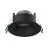 Spot LED Ares Profond ring Noir 6W 540lm 927-940 3CCT - avec Inner Cercle  Noir | Diamètre 68mm