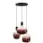 Calex XXL Marron Rouge Ensemble complet - Including 3 XXL Ampoules + Cordset Ronde base
