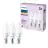 Lot 3x Philips Ampoule LED E14 Bougie Dépolie 5W 470lm - 827