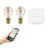 Eglo Connect.Z Smart LED Poire E27 Filament Ambre 9.8W 360lm - 827-865 Accordable Blanc | Dimmable - Remplacement 25W