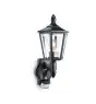 Steinel Wall Light Outdoor L 15 S Black | E27 Max 60W - Motion and Light Sensor