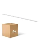 Lot 4x Réglette LED V2.0 19W 2370lm - 830-865 CCT | 150cm