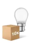 Lot 10x Ledvance Classic LED B22d Poire Dépolie 4W 470lm - 827  | Remplacement 40W
