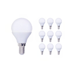 Lot 10x LED E14 Boule Dépolie 2.5W 250lm - 827 | Remplacement 25W Lot 10x LED E14 Boule Dépolie 2.5W 250lm - 827 | Remplacement 25W