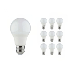 Lot 10x LED E27 Poire Dépolie 8W 806lm - 840 | Remplacement 60W Lot 10x LED E27 Poire Dépolie 8W 806lm - 840 | Remplacement 60W