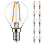 Lot 10x LED E14 Boule Filament Claire 2.5W 250lm - 827  | Remplacement 25W Lot 10x LED E14 Boule Filament Claire 2.5W 250lm - 827  | Remplacement 25W